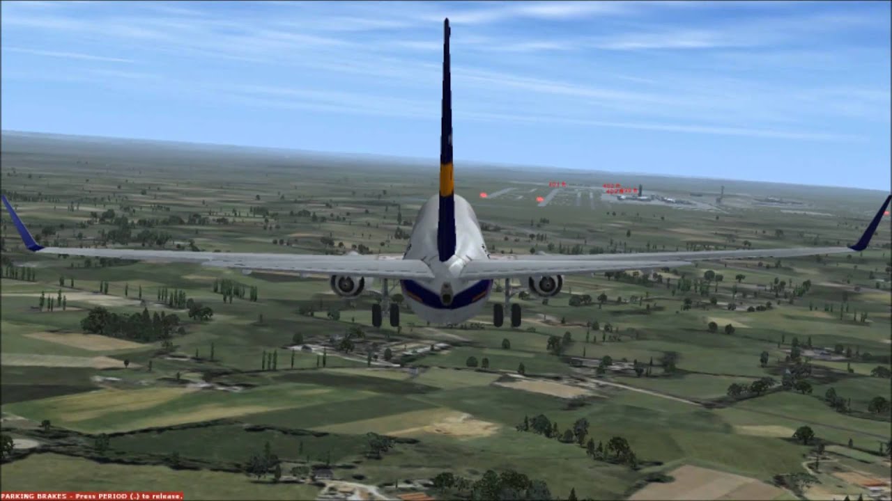 Flight Simulator X Online Gameplay: Landing and Takeoff