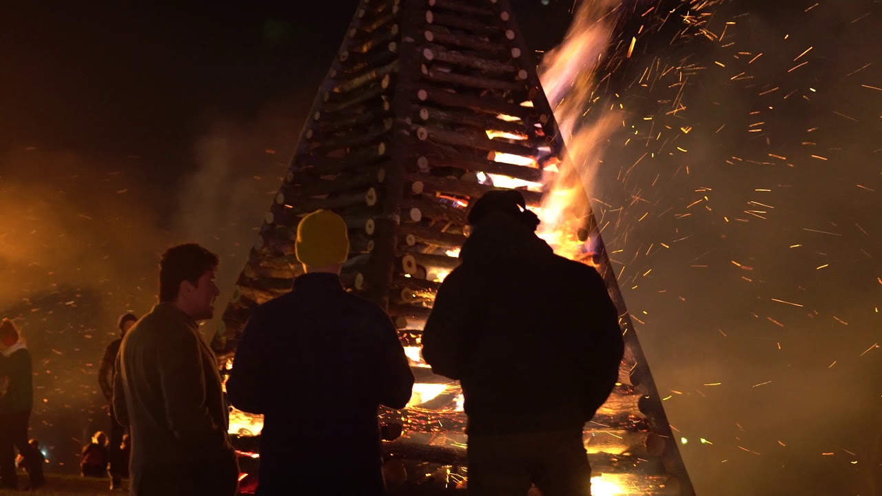 Bonfires on the levee YouTube