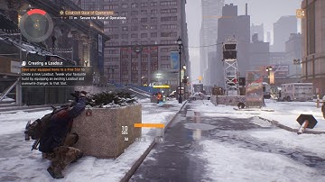 The Division - Establish Base of Operations Mission