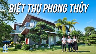 Choáng Ngợp 'Biệt Thự Phong Thủy' 1000M2 Với 5 Cây Tùng Quý Hiếm tại Bắc Ninh | NhaF