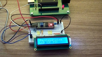 Conexión LCD-PIC por I2C