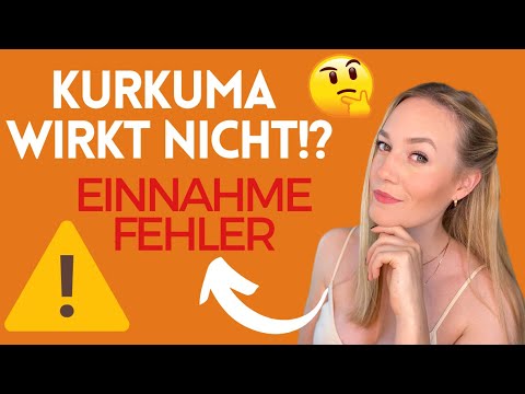 Kurkuma wirkt nicht!? 😟 DIESEN FEHLER MACHEN FAST ALLE! ⛔️