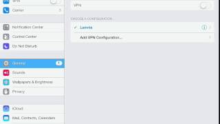 Setting Up a Lamnia VPN on an iPad or iPhone or iPod screenshot 3