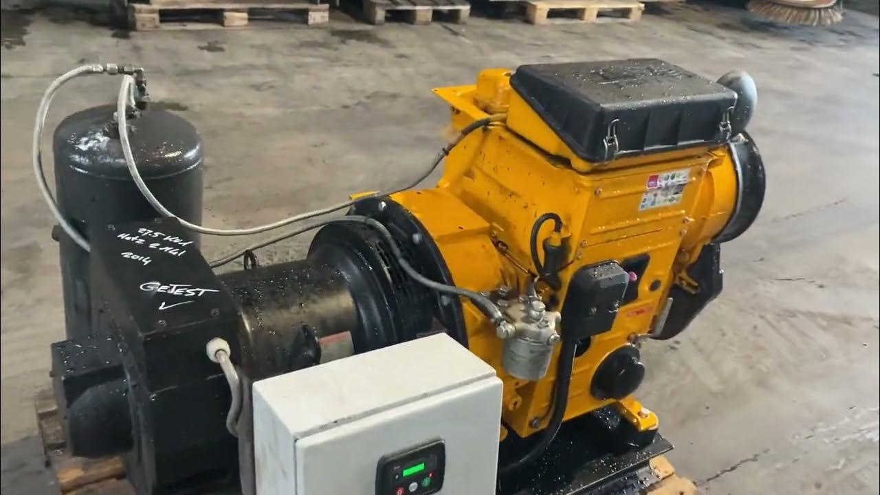 Hatz 2M41 generator set YouTube