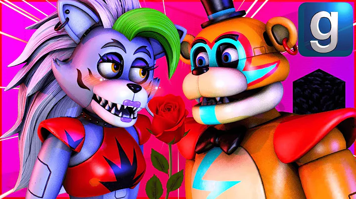 Gmod FNAF | Glamrock Freddy And Roxanne Go On A Da...