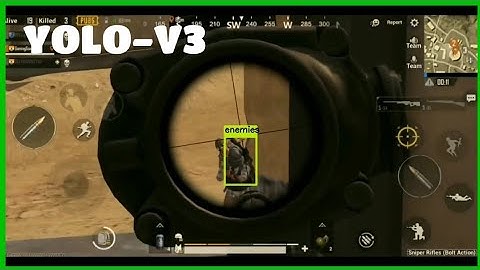 YOLO-V3 Custom Object Detection in PUBG
