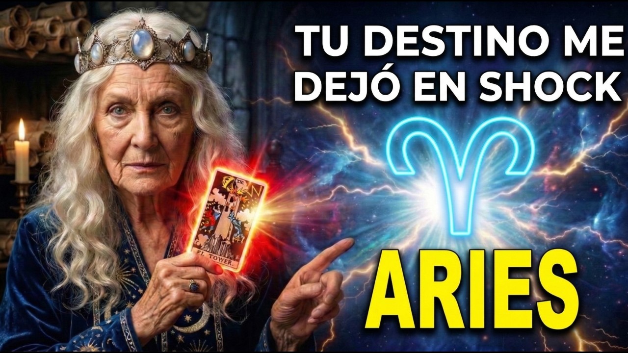 ARIES♈‼️ ¡SANTA MARÍA! Me desmayé al ver tu futuro 😱 ¡EL DESTINO TE PONE DE RODILLAS!