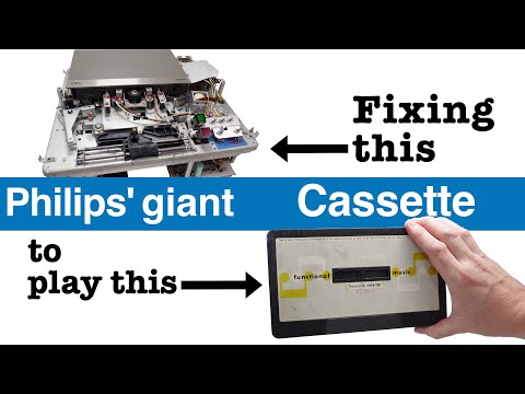 The struggle to play Philips' giant cassette