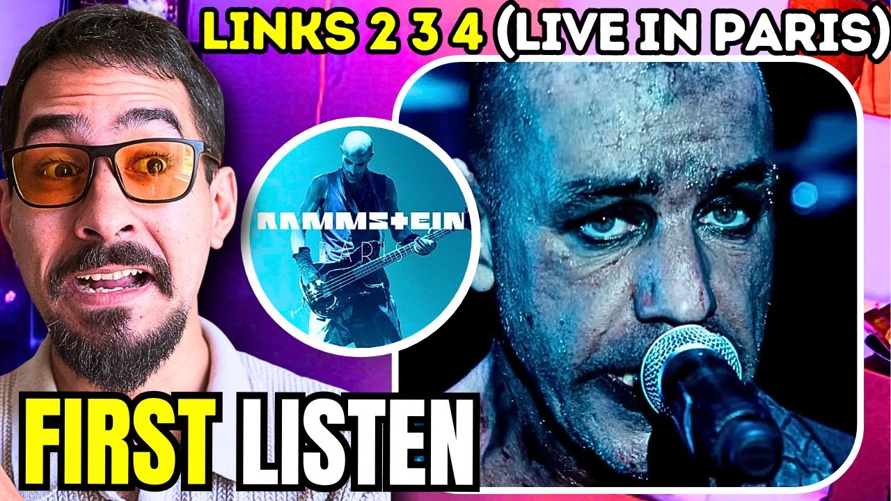 FIRST REACTION To Rammstein: Paris - Links 2 3 4 (Live In Paris)
