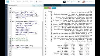 Live Code - Combining Datasets Net Worth
