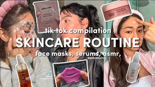 SKINCARE ROUTINE |tik tok compilation|