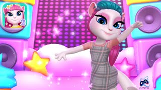 My Talking Angela 2 Dance Laughter New Video Best Funny Video for (Android,iOS) GamePlay screenshot 2
