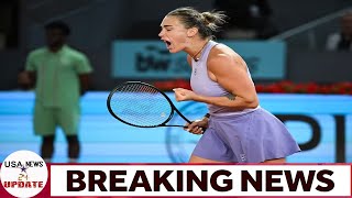 Sabalenka ends Svitolina's winning run to return to the Madrid Open final screenshot 4