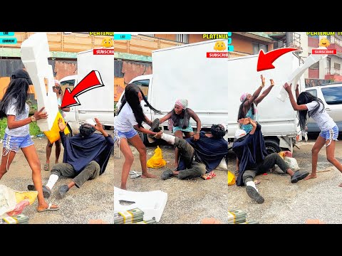 TWIN SISTERS LIVE SOCIAL EXPERIMENT, SAME FACE BUT DIFFERENT COMPASSION ❤️HEART #humanity #mrbeast 