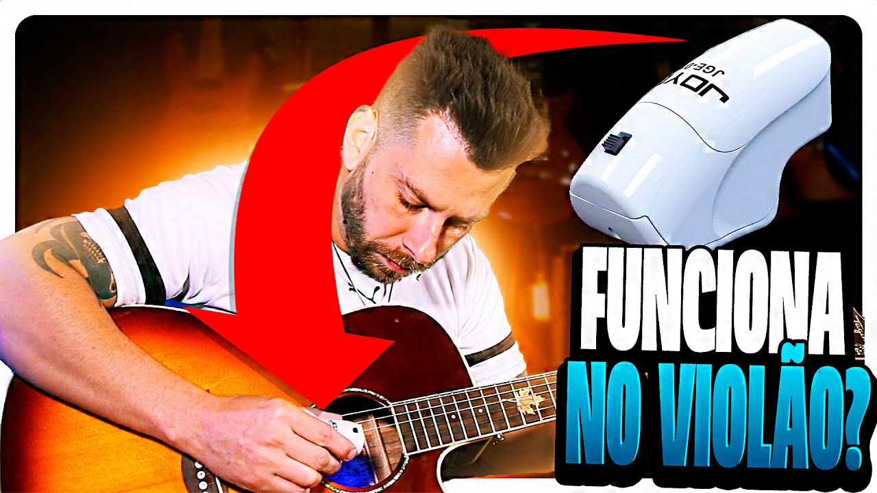 COLOQUEI O SUSTAINER INFINITO DA JOYO NO VIOLÃO