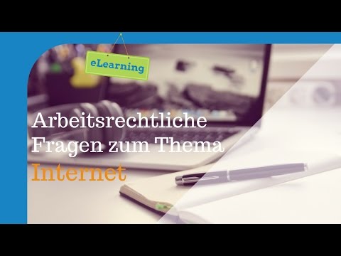 Arbeitsrechtliche Fragen zum Thema Internet | E-Learning | TAW.de