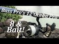 8 & Bait Bass Pro's 12' Ocean Master Rod!