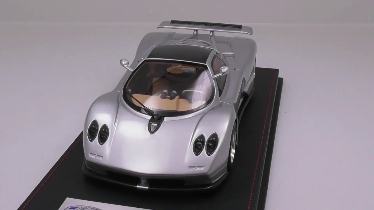 1/18 CUSTOM MODEL SERIES - Episode 56 - Pagani Zonda C12 Car #001