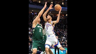 Brook Lopez Defense vs the Thunder | Elite Defender