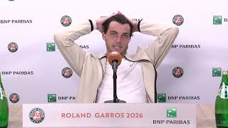 Roland-Garros 2026 – Taylor Fritz:  "Nishesh Basavareddy got me with his drop shots"