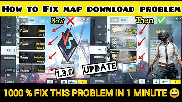 Pubg mobile Map Not Download 👉(Downloading nan)Problem Solve ||How to solve pubg Mobile map problem