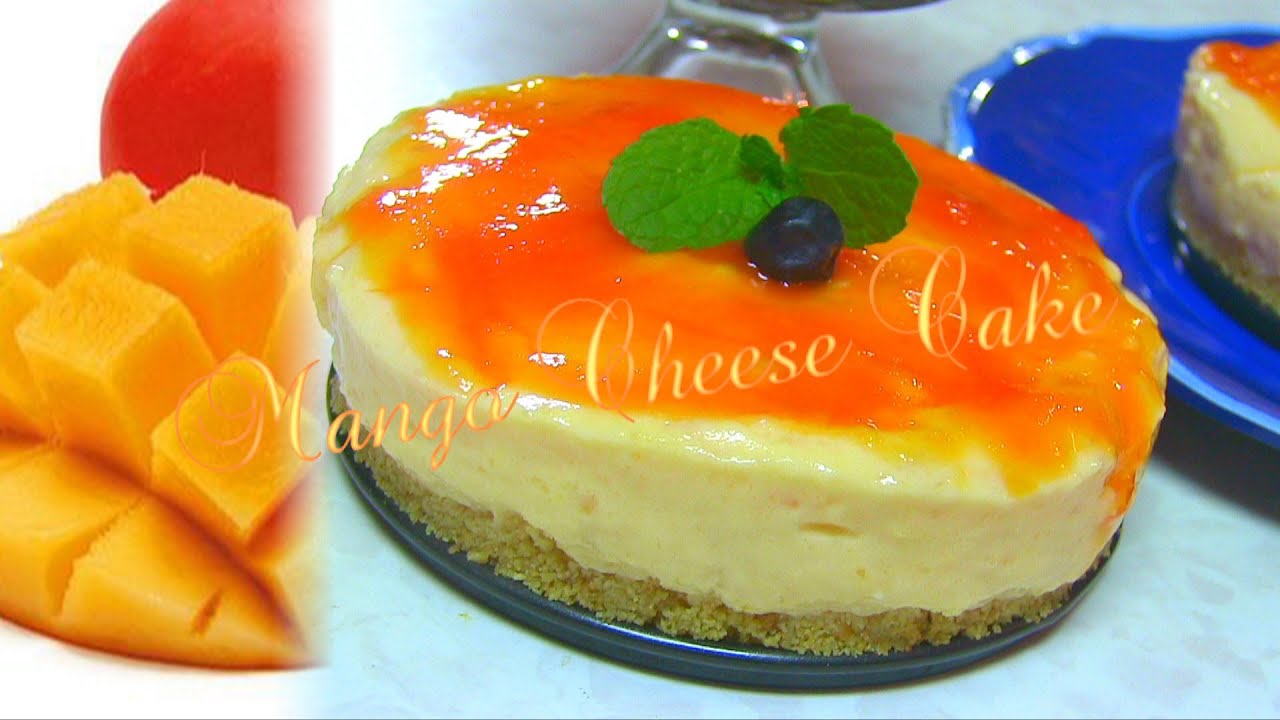 Marvelous Mango Cheesecake Recipe Video by Bhavna - No bake & Eggless! | Bhavna