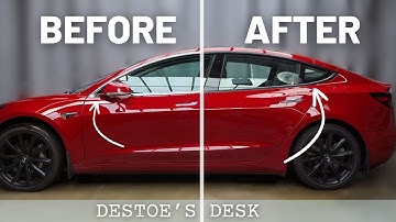 Upgrade Your Used Tesla on a Budget – DIY Chrome Delete Tips