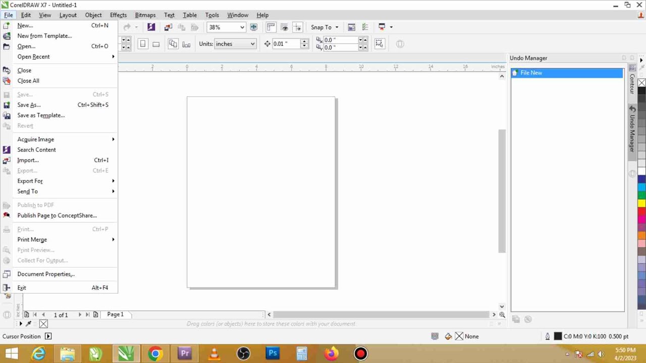 File Edit Menu Bar In Coreldraw Full Knowledge In Hindi For Beginners File edit menu bar in coreldraw full knowledge in hindi for beginners