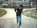 Tishyia doing stick it and roll it