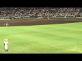 トラッキーの帽子を勝手にかぶって立ち去るつば九郎w トラッキーの反応は⁇ Koshien