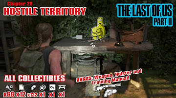 The Last of Us Part 2: Chap 28 / Hostile Territory (All Collectibles) - HTG