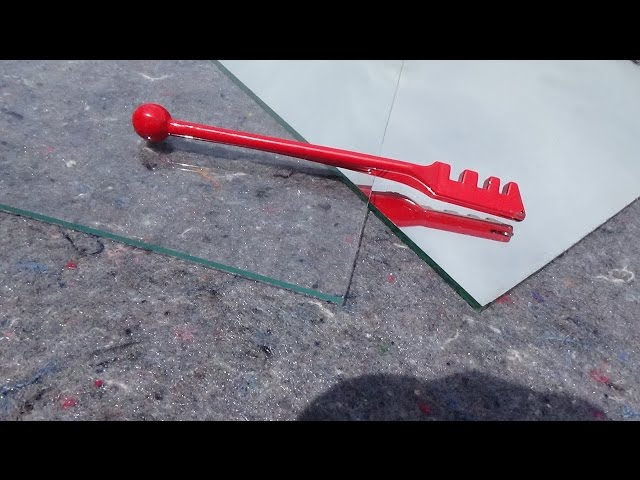 how to cut mirror glass at home｜TikTok Search