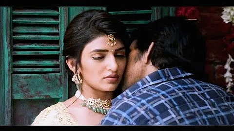 Ravi Teja & Shree Leela || GF BF Hot Romantic Love Kissing Romance Video || South Hindi Dubbed Movie
