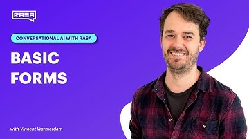 Conversational AI with Rasa: Basic Forms