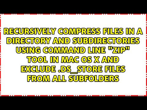 Recursively compress files