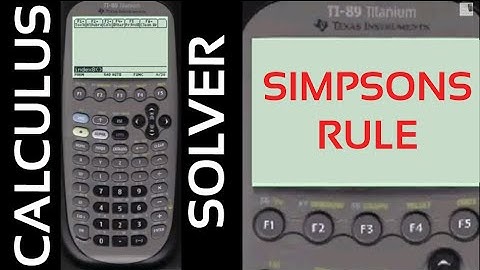 Simpsons Rule Test Question | Every Step Calculus