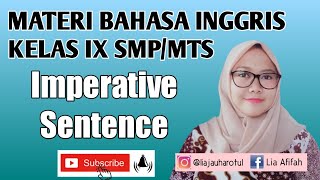 MATERI BAHASA INGGRIS KELAS 9 SMP/MTS || Imperative sentence screenshot 5