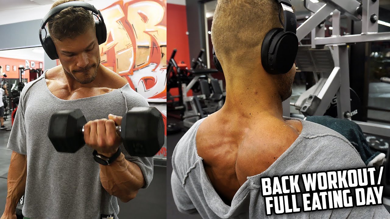 1 DAY BEFORE WEIGH-IN | ALL MEALS | BACK WORKOUT | CLASSIC OLYMPIA