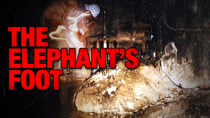 The Elephant's Foot - Corpse of Chernobyl