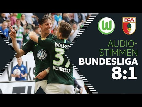 „Alter, 8:1!“ | EUROPAPOKAL | Audio-Stimmen | VfL Wolfsburg - FC Augsburg 8:1