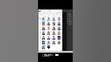 Passport Photo in Just 1 Click | Fast & Easy  #photoshop #viralvideo #shorts #short