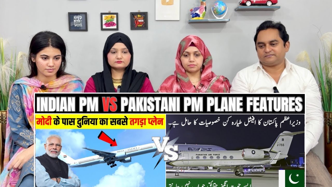 Indian PM Modi Plane Features Vs Pakistan PM Shahbaz Plane Features | India Vs Pakistan | Reactology