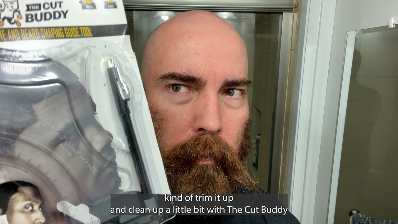 Shaping Beard With The Cut Buddy