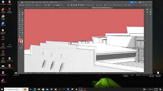 Using a Clipping Mask for your Architectural Render in Illustrator