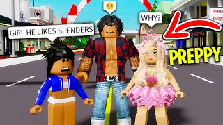 pretending to be a preppy girl in ROBLOX BROOKHAVEN RP!