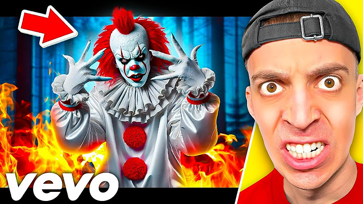 Ich reagiere auf "HORROR CLOWN DISSTRACK" gegen mich und bin schockiert... ☹️