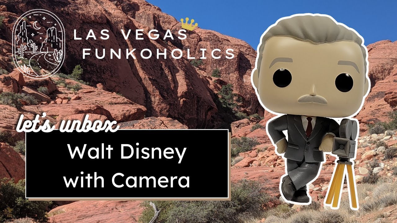 Let's Unbox: Funko Pop! Icons #77 Walt Disney with Camera
