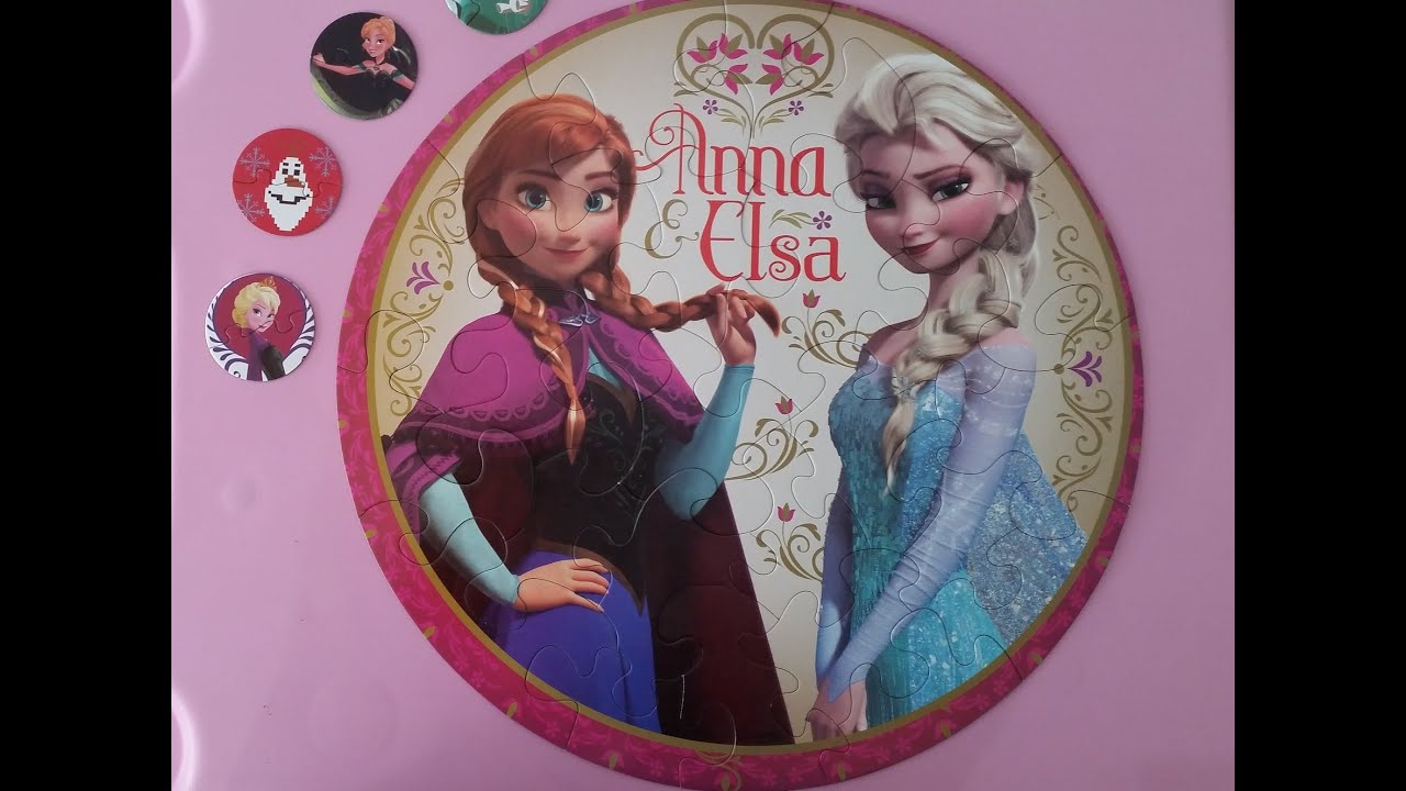 Disney Frozen Puzzle Games Anna and Elsa Rompecabezas Frozen Olaf Sven ...