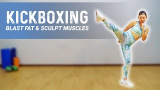 30-Min Kickboxing 🥊 Blast Fat & Sculpt Muscles | Joanna Soh screenshot 5