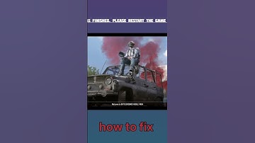 the update has finished. please restart the game to see new content   how to fix #bgmi @CRoNgamin